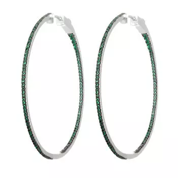 Конго из серебра CZ-E01600-X-WB-X-X-NE