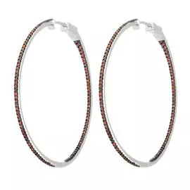 Конго из серебра CZ-E01600-X-WB-X-X-DG