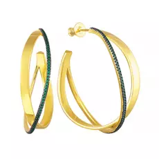 Конго из серебра E31289-BM_SR_001_YG