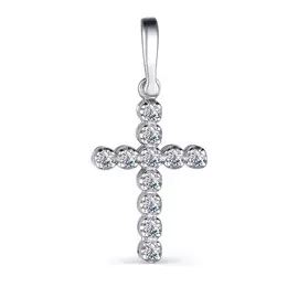 Крест декоративный из золота 3246-200