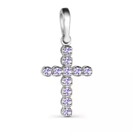 Крест декоративный из золота 3246-204