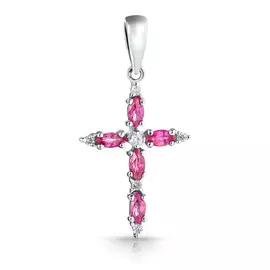 Крест декоративный из золота П9013рw