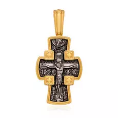 Крест из серебра 101.085