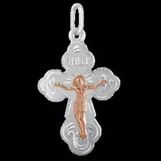 Крест из серебра 37028343000