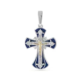 Крест из серебра 3-060-1007