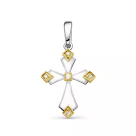 Крест из серебра 3-061-1010