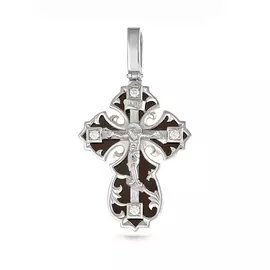 Крест из серебра 3-075-8102