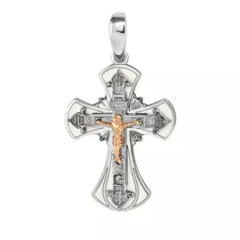 Крест из серебра 3-121-0010