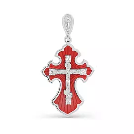 Крест из серебра 3-125-7918