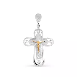 Крест из серебра 3-155-7984