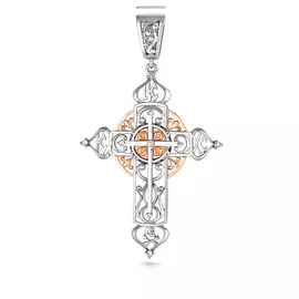 Крест из серебра 3-158-7986