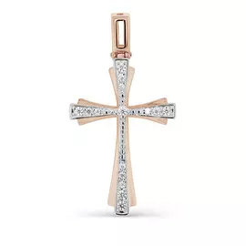 Крест из серебра 3-190-7986