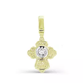 Крест из серебра 3-191-7984