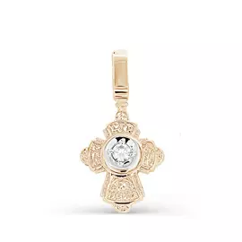 Крест из серебра 3-191-7986