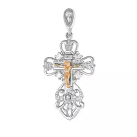 Крест из серебра 3-193-7986