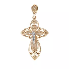 Крест из серебра 3-194-7986