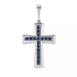 Крест из серебра 3-203-40889
