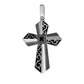 Крест из серебра 3-209-41002