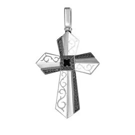 Крест из серебра 3-209-41010