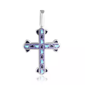 Крест из серебра 81.035-3