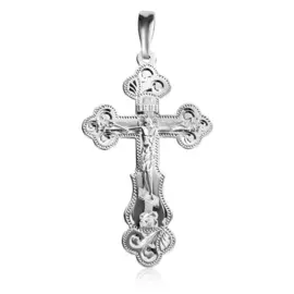 Крест из серебра 94120035