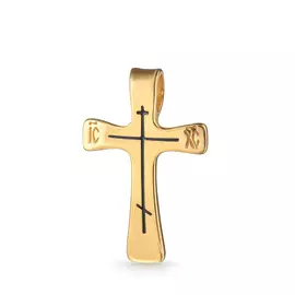 Крест из серебра сн576пз