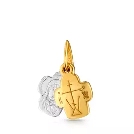 Крест из серебра сн625пз