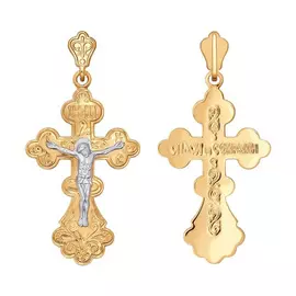 Крест из золота 120012