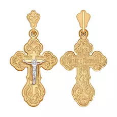 Крест из золота 120125