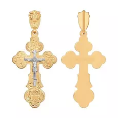 Крест из золота 121001