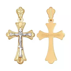 Крест из золота 121016