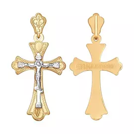 Крест из золота 121016