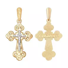 Крест из золота 121017