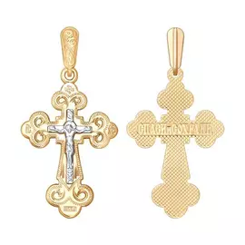 Крест из золота 121017