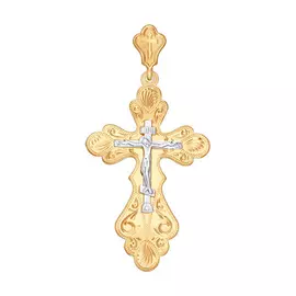 Крест из золота 121087
