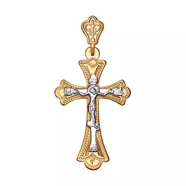 Крест из золота 121096