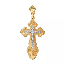 Крест из золота 121098