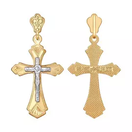 Крест из золота 121123