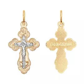 Крест из золота 121140