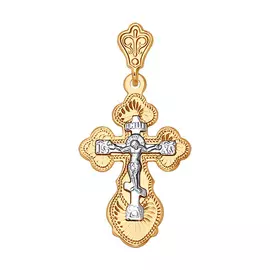 Крест из золота 121157
