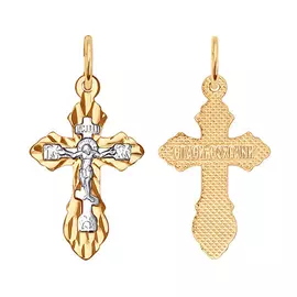 Крест из золота 121198