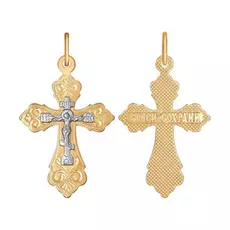 Крест из золота 121210