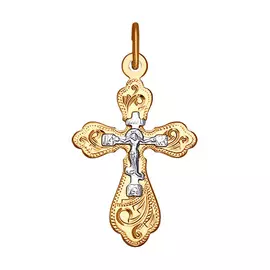 Крест из золота 121216
