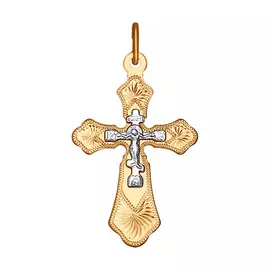 Крест из золота 121219