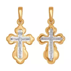 Крест из золота 121325