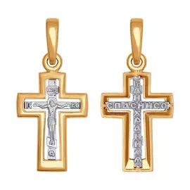 Крест из золота 121326