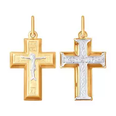 Крест из золота 121399