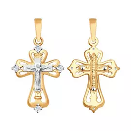 Крест из золота 121413