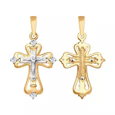 Крест из золота 121413