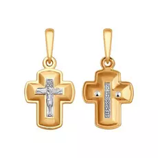 Крест из золота 121437